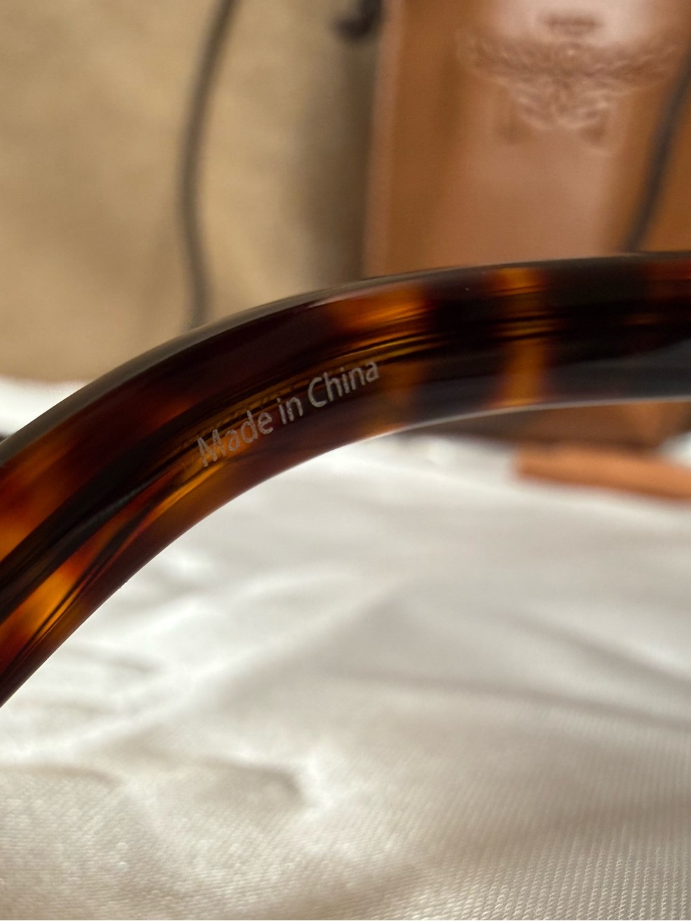 NWT MCM Tortoise Oversized Square Sunglasses Brown Gradient - Picture 6 of 12